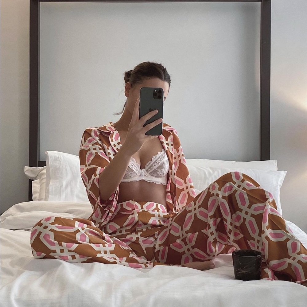 NWT Zara printed Pajama style set size xsmall